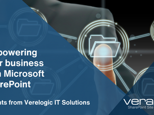 Empowering your business with Microsoft SharePoint: Insights from Verelogic IT Solutions