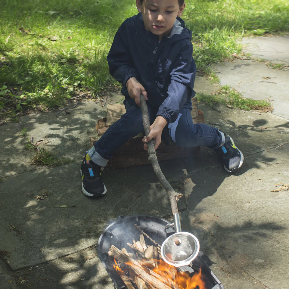 Kikkerland Huckleberry Popcorn maker camping