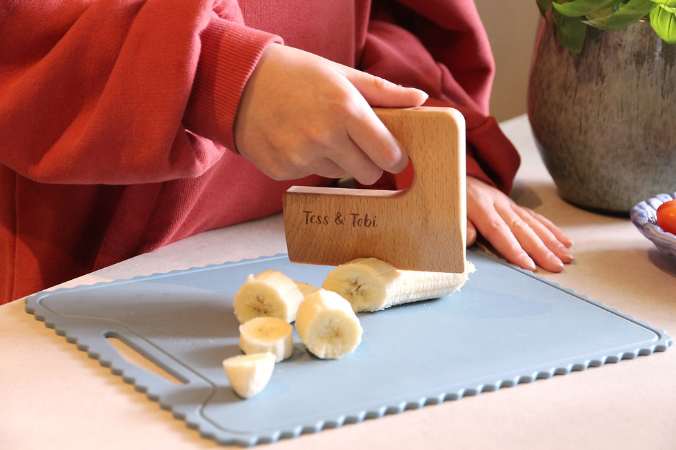 Tess en Tobi Montessori houten kindermes