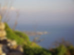Vista mare Favignana dalle alture del Monte Santa Caterina