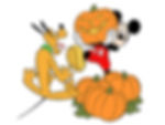 Free Mickey Mouse And Pluto Halloween SVG PNG Clipart