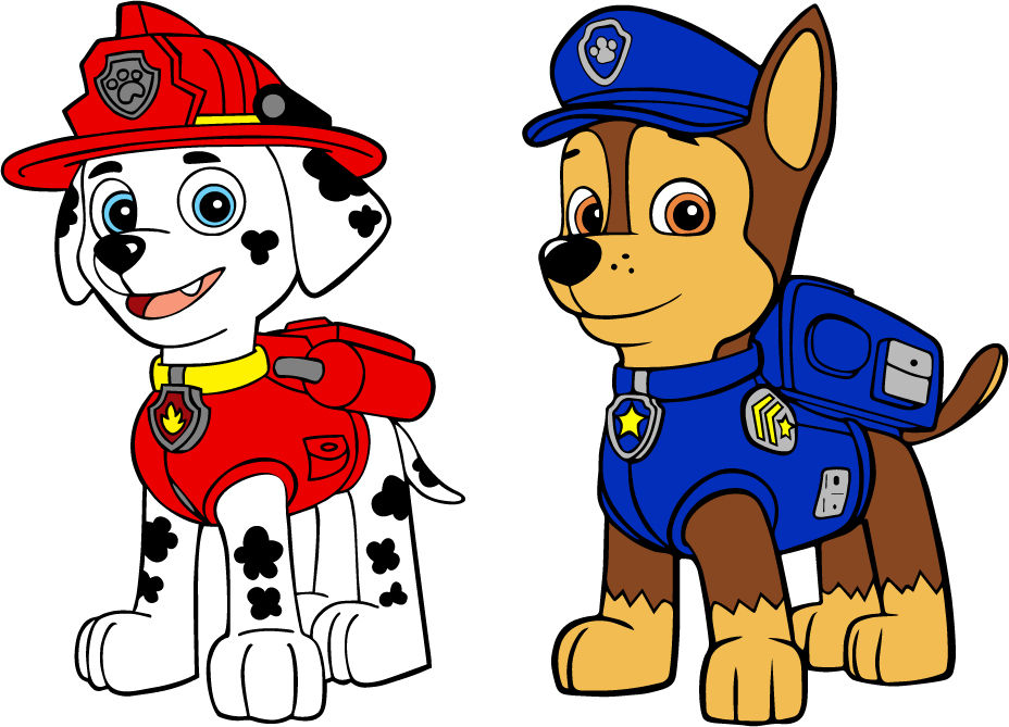 Thumbnail: Paw Patrol vector clipart