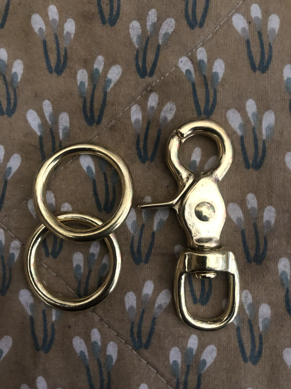 Brass clip collar hardware upgrade 