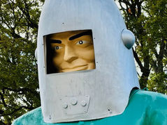 Giant Spaceman Muffler Man