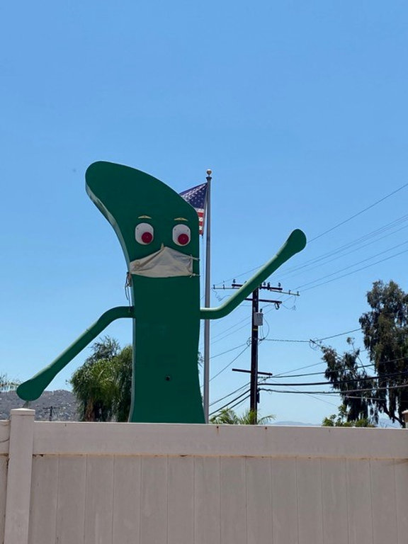 Giant Gumby And Pokey Giant Gumby And Pokey