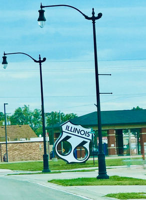 Litchfield Route 66 Shield Monument
