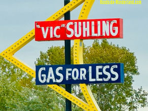 Vic Suhling Gas Sign