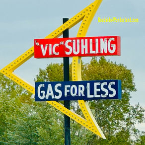 Vic Suhling Gas Sign