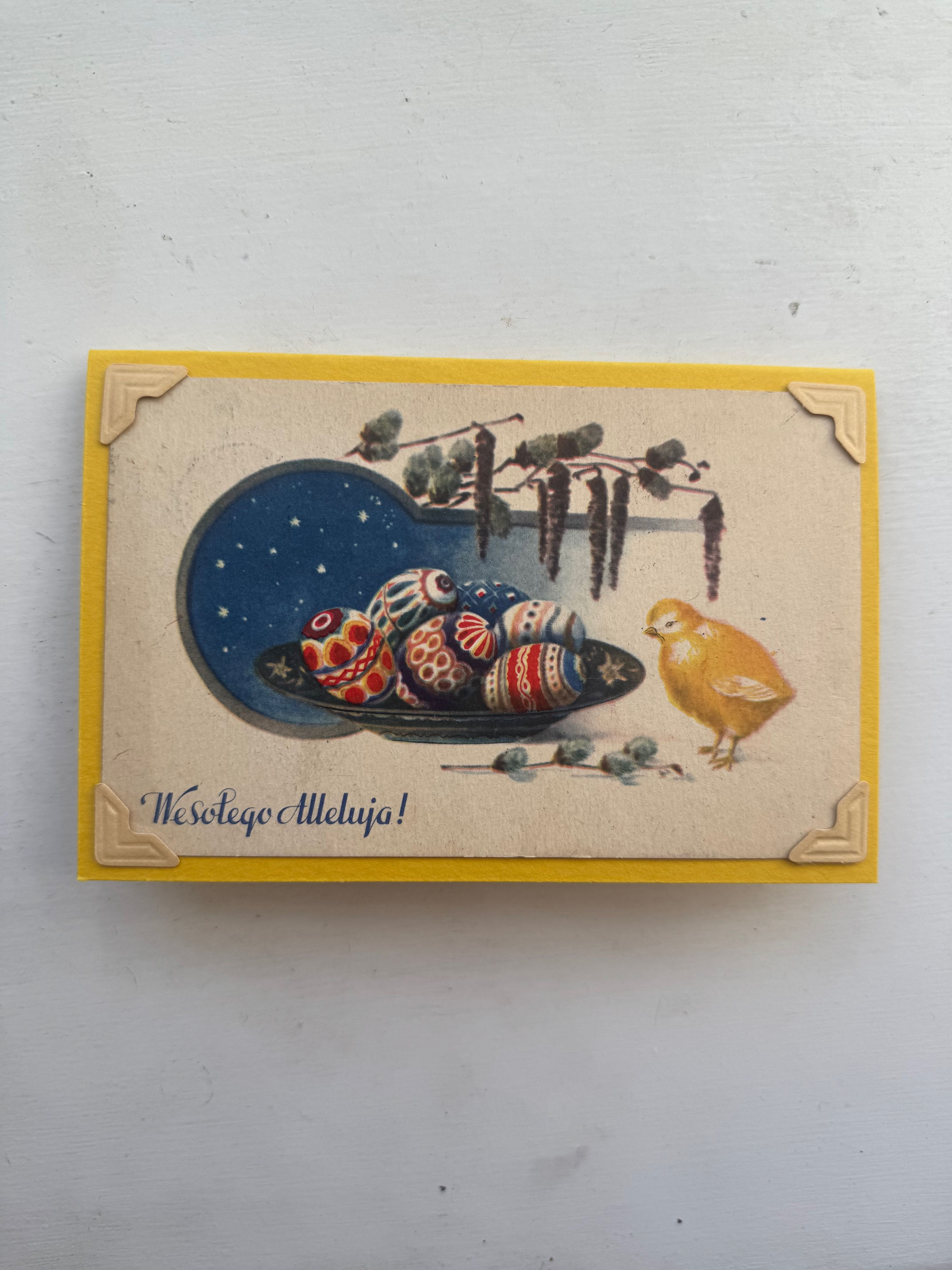 Polish Basket of Pisanki