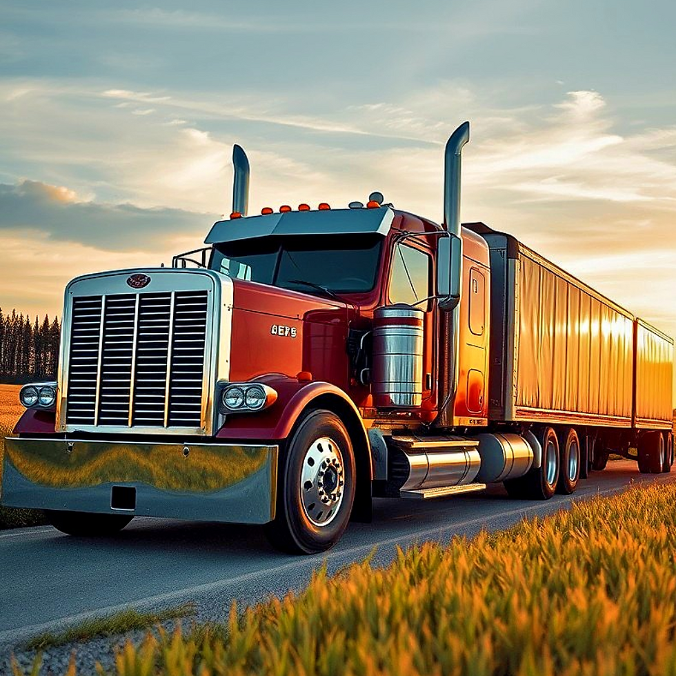 newer semi hauling grain in manitoba.jpg