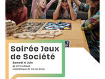Affiche soirée jeux de société VdV