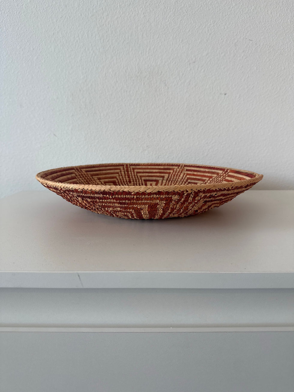 Miniatura: 14” Handmade Southwest Style Decorative Coil Basket #3