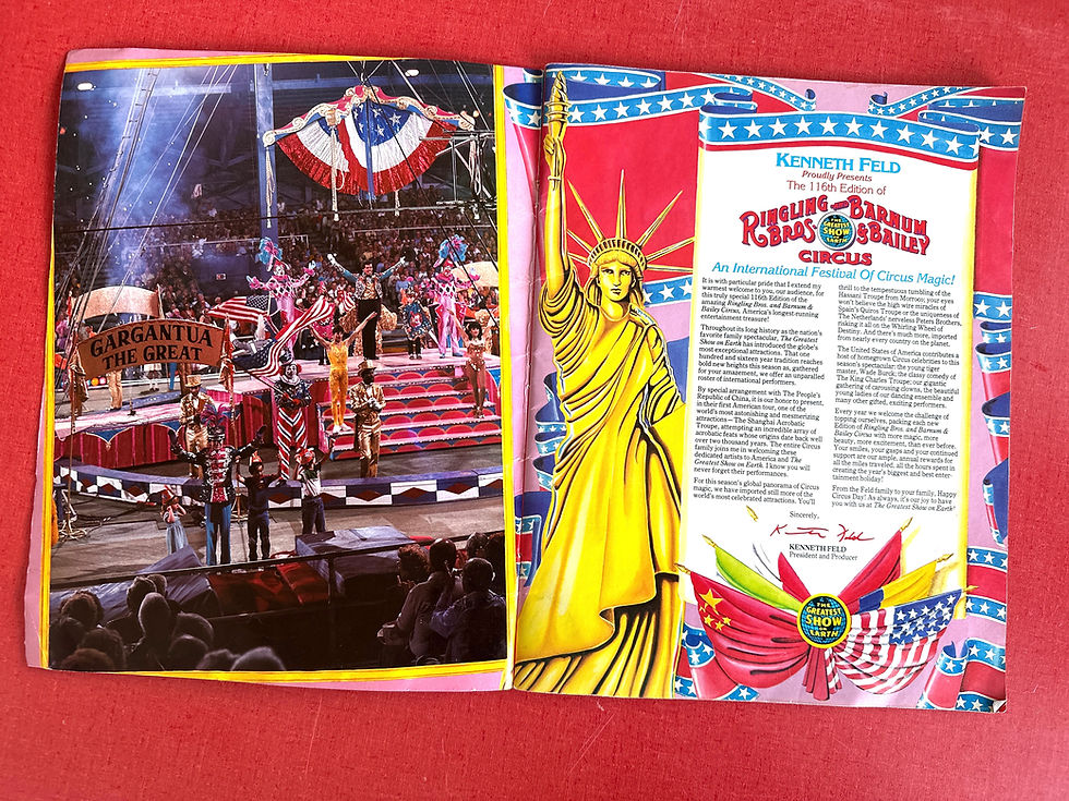Thumbnail: 1986 Ringling Barnum & Bailey Curcus Program