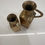 Miniatura: Set of 2 Solid Brass Vase & Jug 