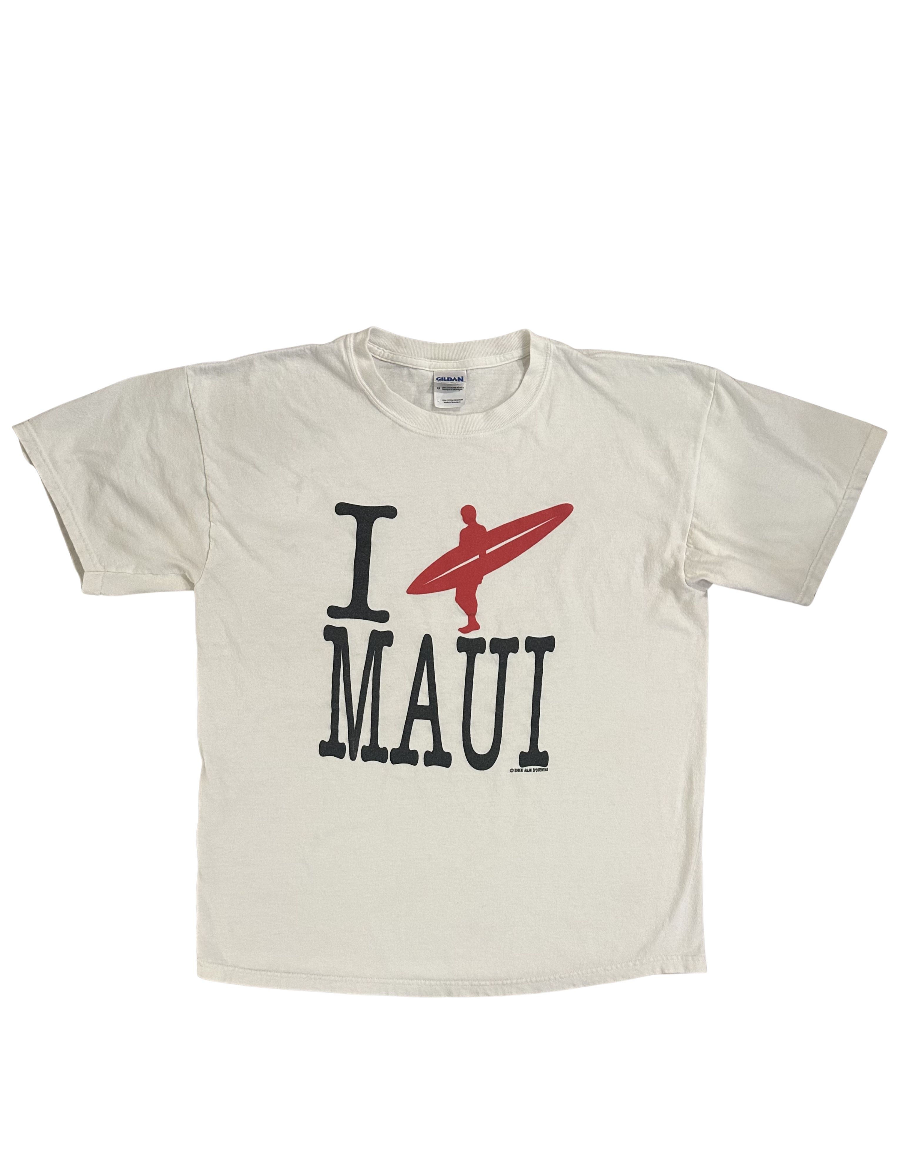 Vintage Robert Allan Sportswear "I Love Maui" T-Shirt