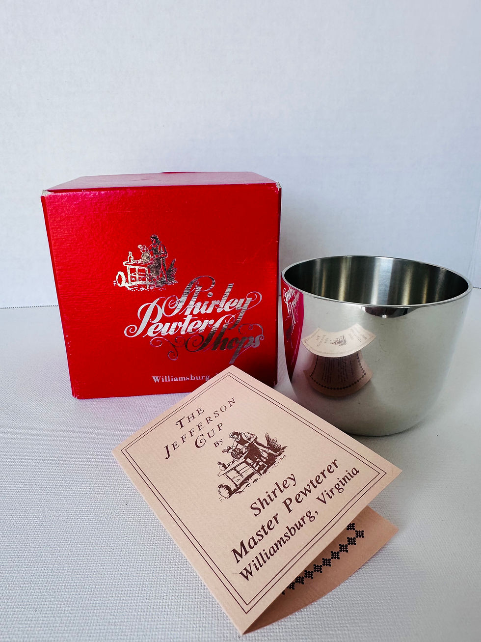 Miniatura: “The Jefferson Cup” by Shirley Pewter Shops