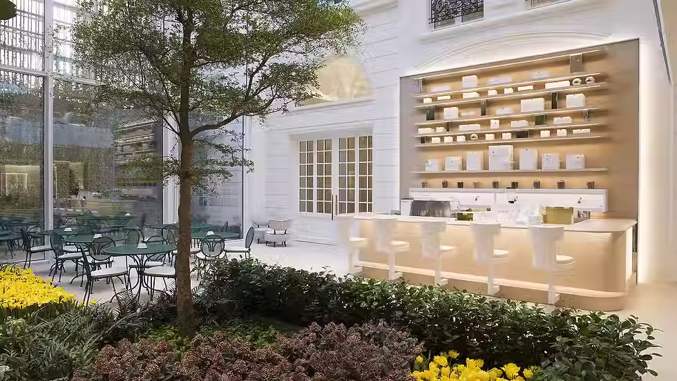 Une pause café chez Prada, Louis Vuitton, Lancôme... 