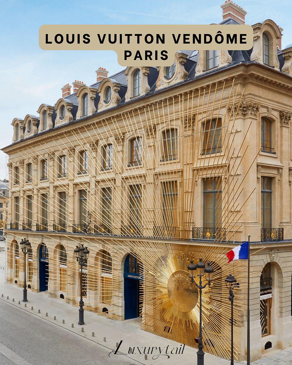 Louis Vuitton : Les flagships à travers le monde, nouveaux temples du voyage et de l'architecture - By luxurytail