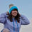 Thumbnail: ChemoHero Big Bobble Hat - Blue and Orange Stripe