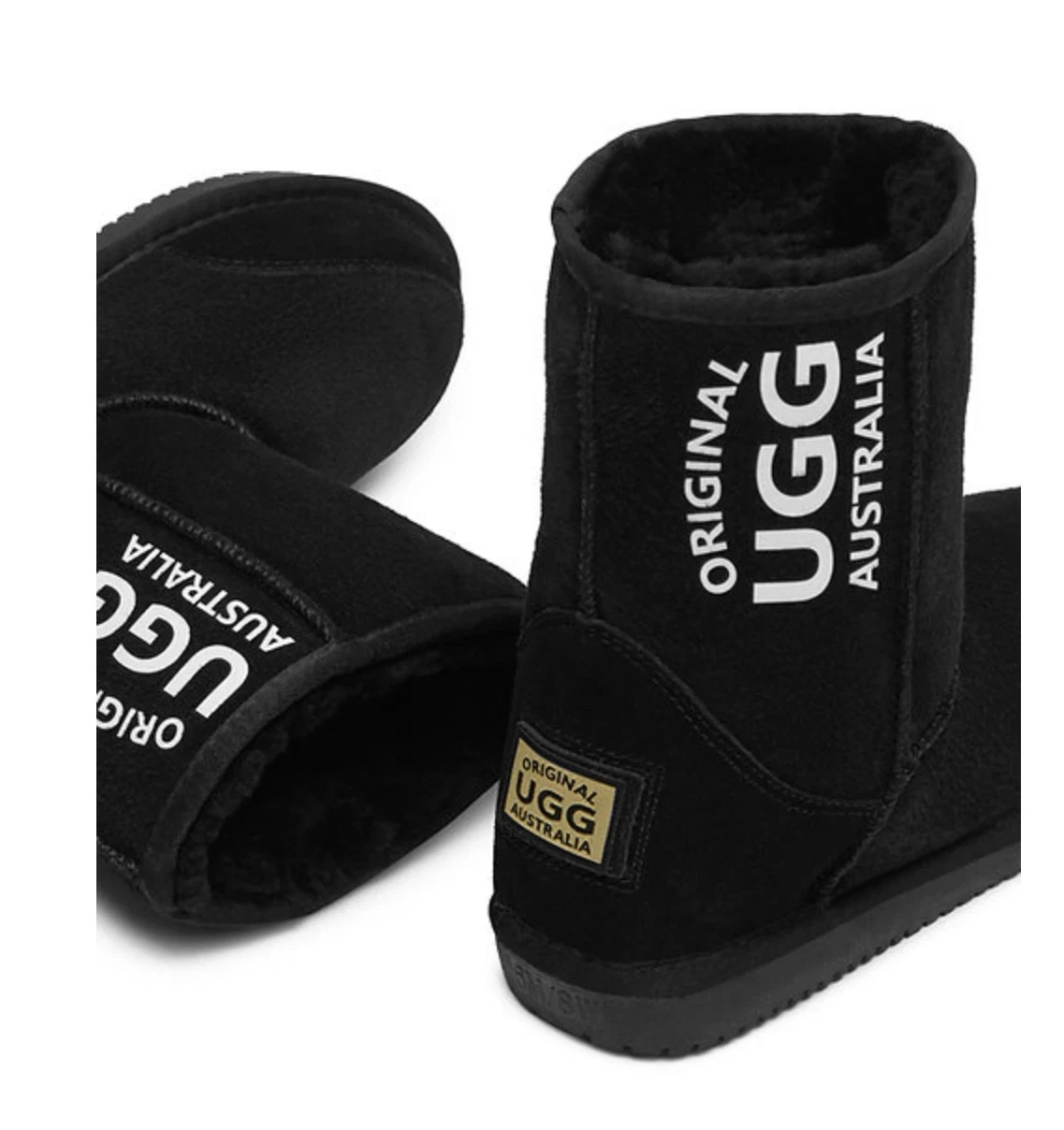 Originals Ugg Australia Mid Sheepskin Boot Grey Men Ladies 5 6 7 8 9 10 11 12