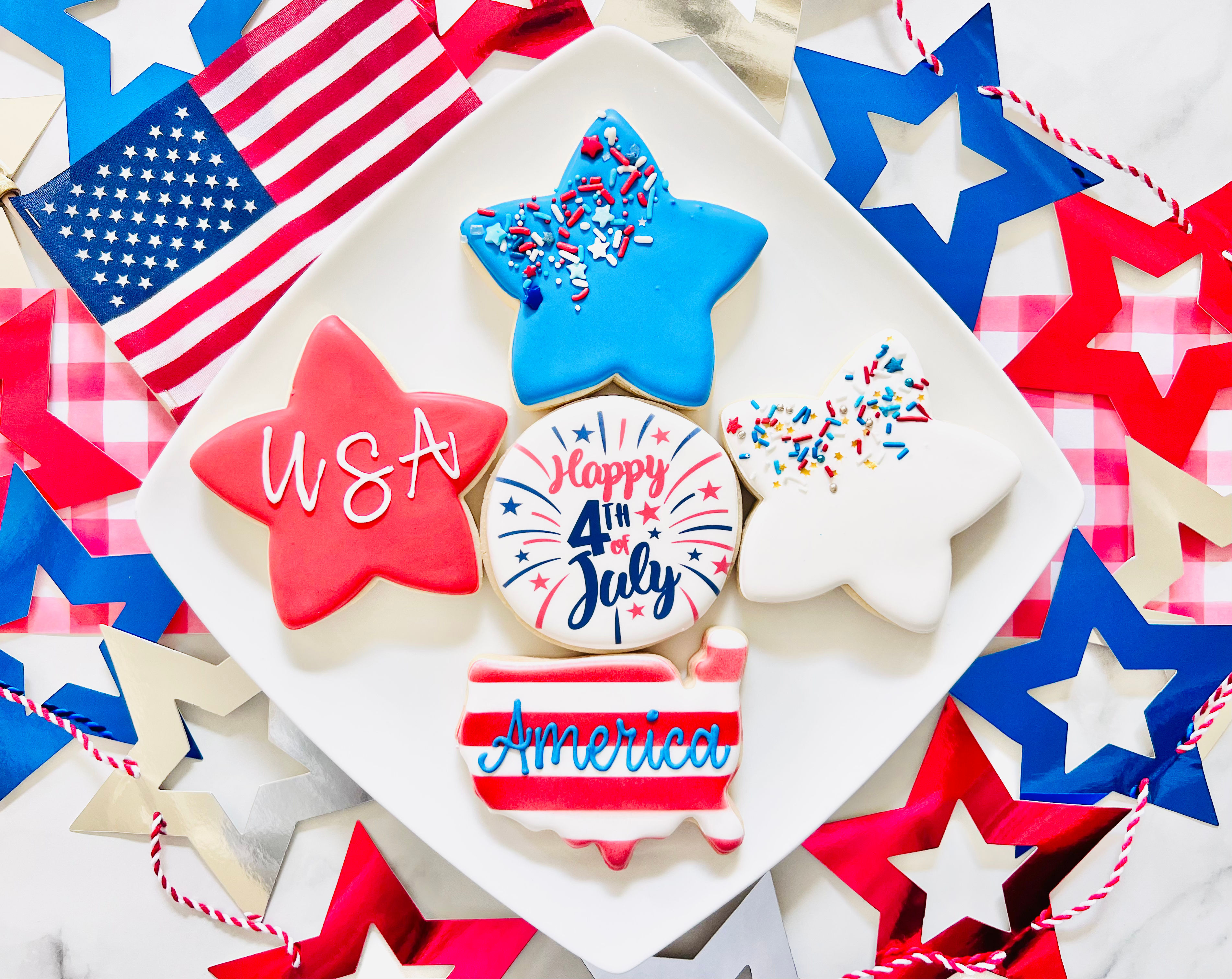 BLUE SPRINKLE COOKIE