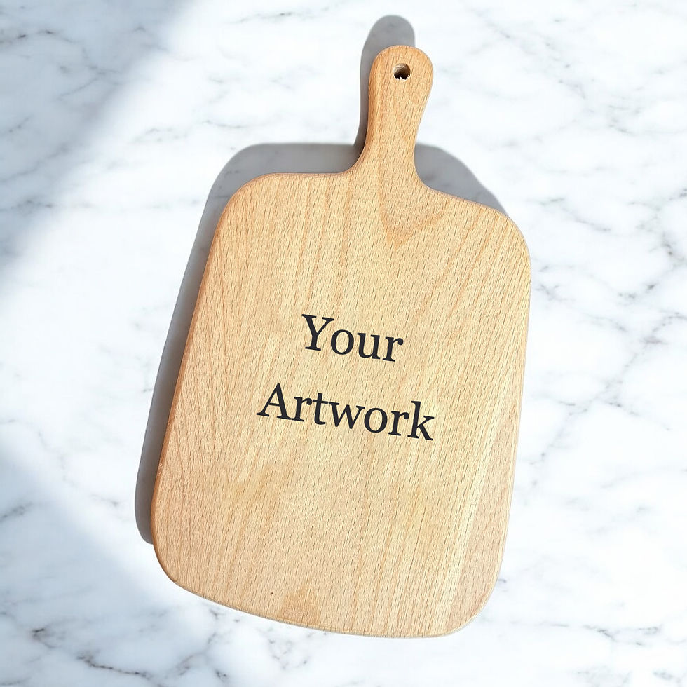 Thumbnail: CUSTOMIZED SMALL HANDLE BOARD CREATE YOUR OWN ENGRAVING