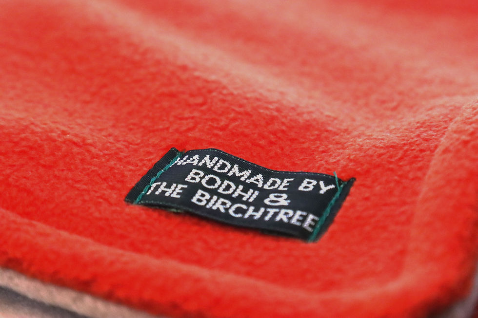 Thumbnail: Fleece dog blanket