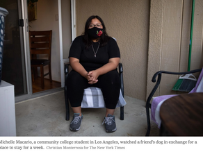 No Home, No Wi-Fi: Pandemic Adds to Strain on Poor College Students