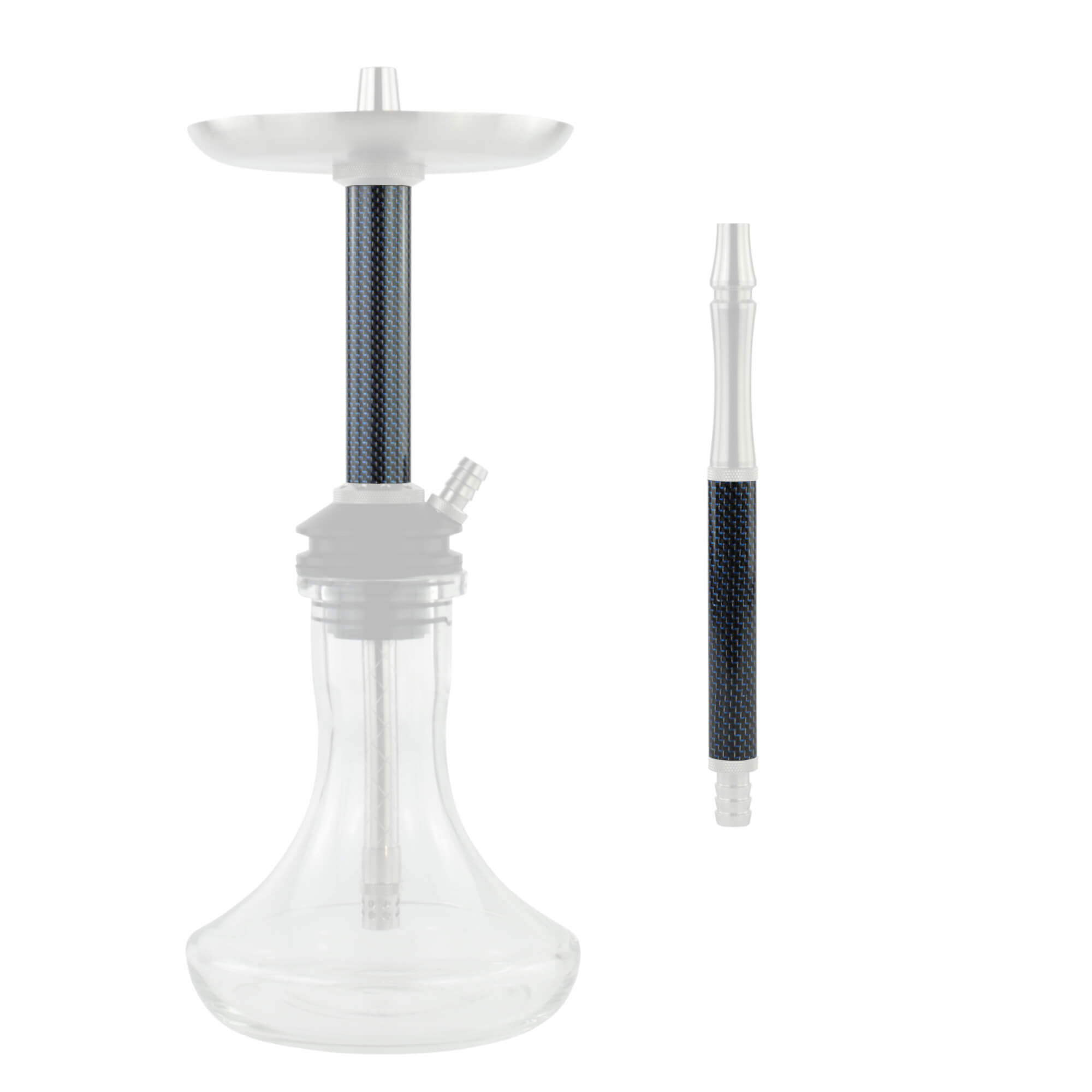 Moze Breeze Two +Line Carbon Sleeve Set - Blue