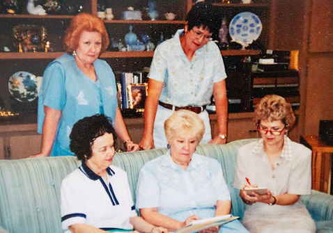 1990s brenham garden club meeting