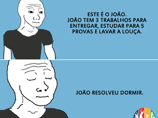 Agora não... daqui a pouco...