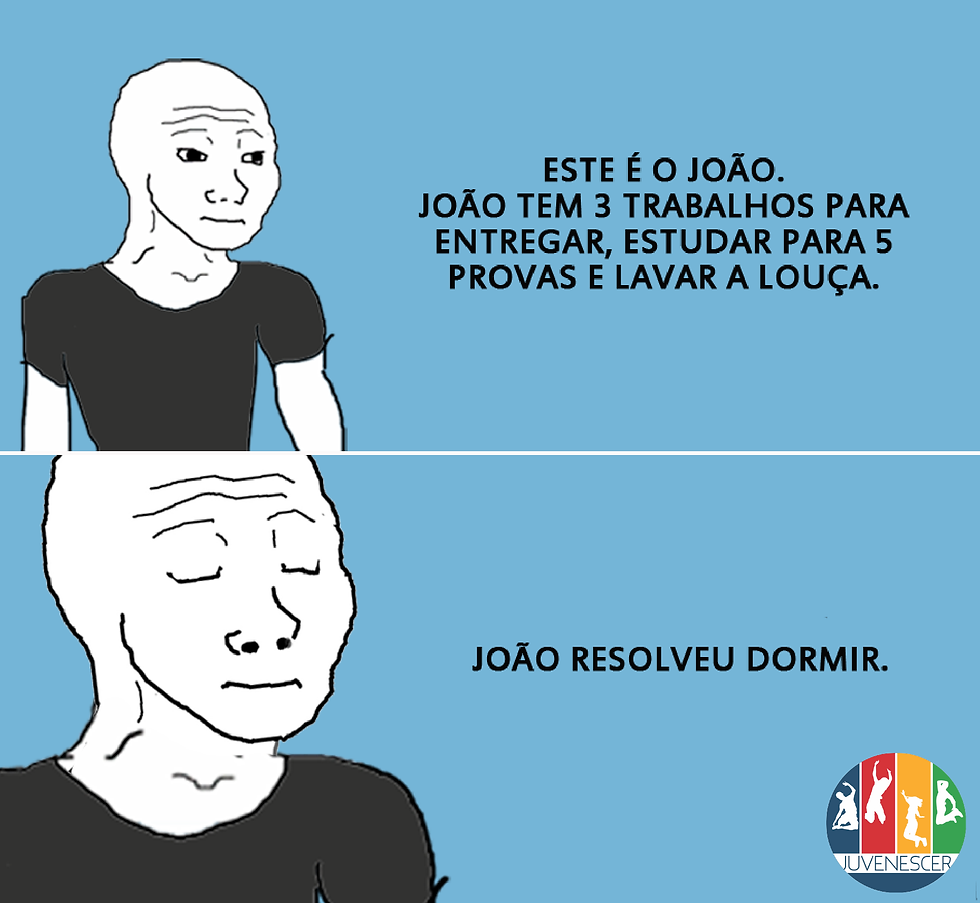 Agora não... daqui a pouco...