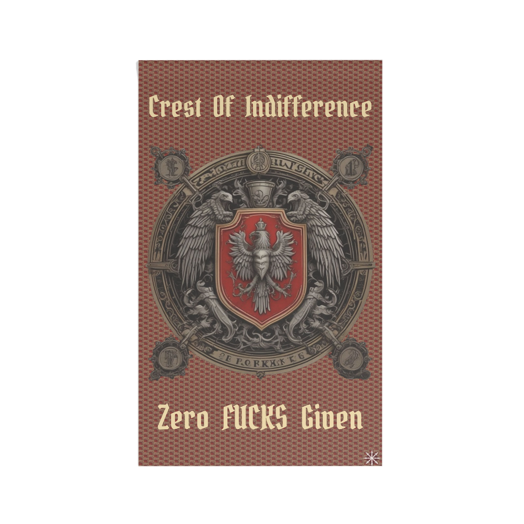 Freak Flag House Banner — ZERO FUCKS GIVEN