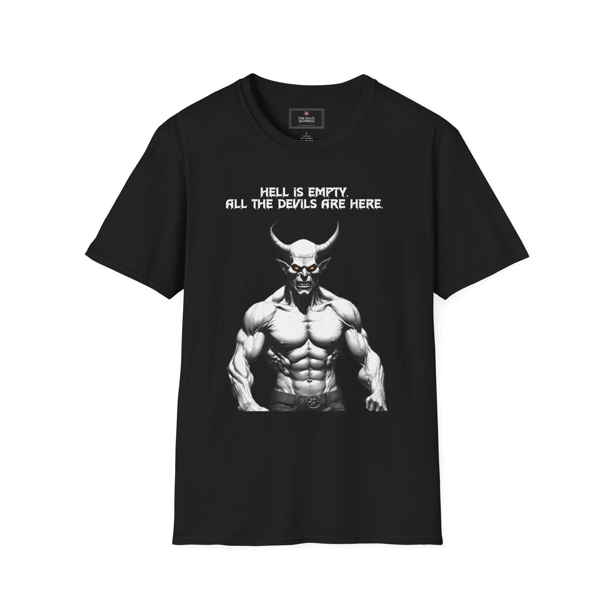 F&W Unisex Softstyle T-Shirt - Hell Is Empty