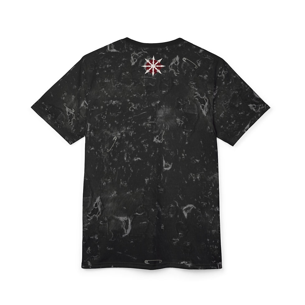 Thumbnail: F&W Distressed Gothic Black  Tee
