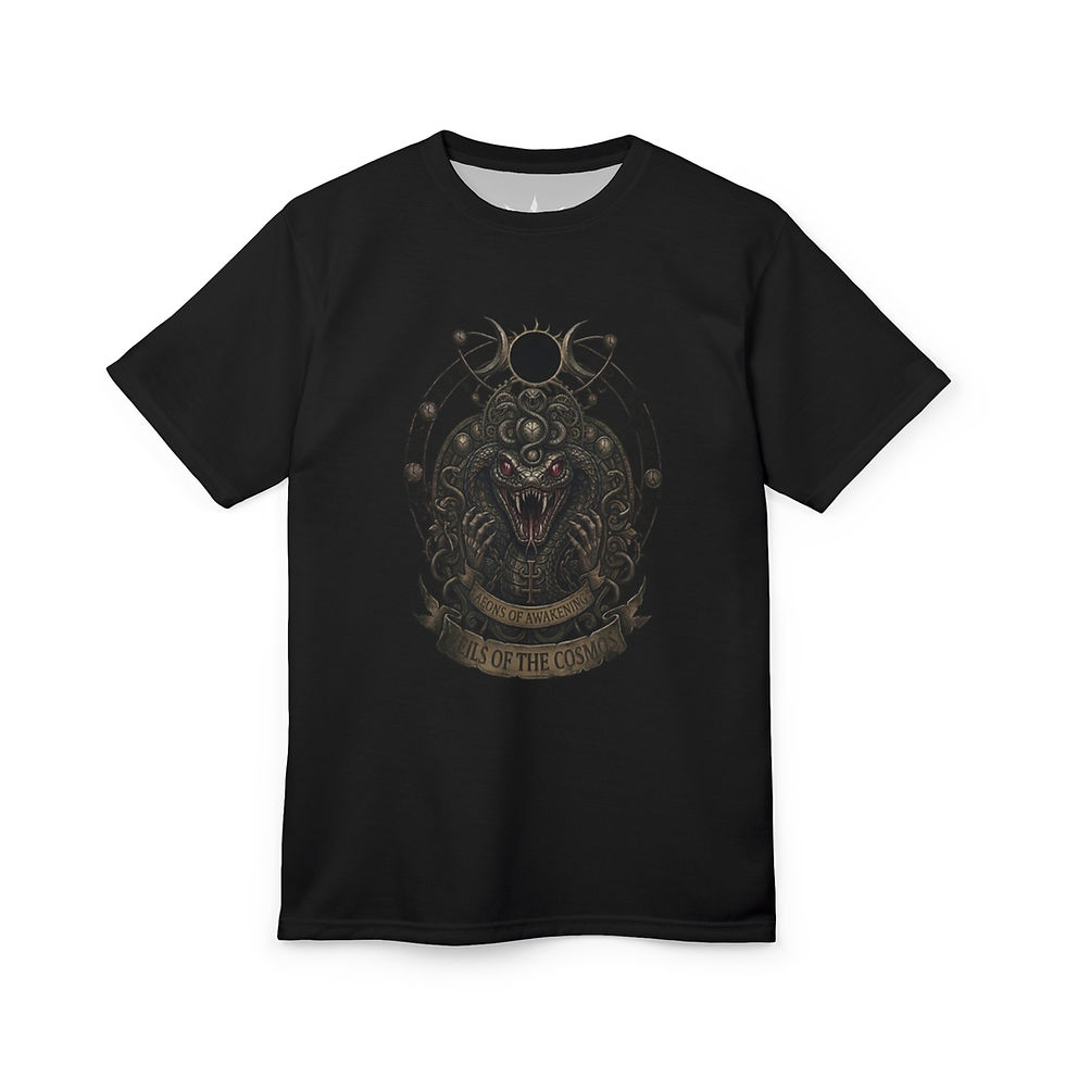 Thumbnail: F&W Goth/In The Shadows Tee - SNAKE DEMON