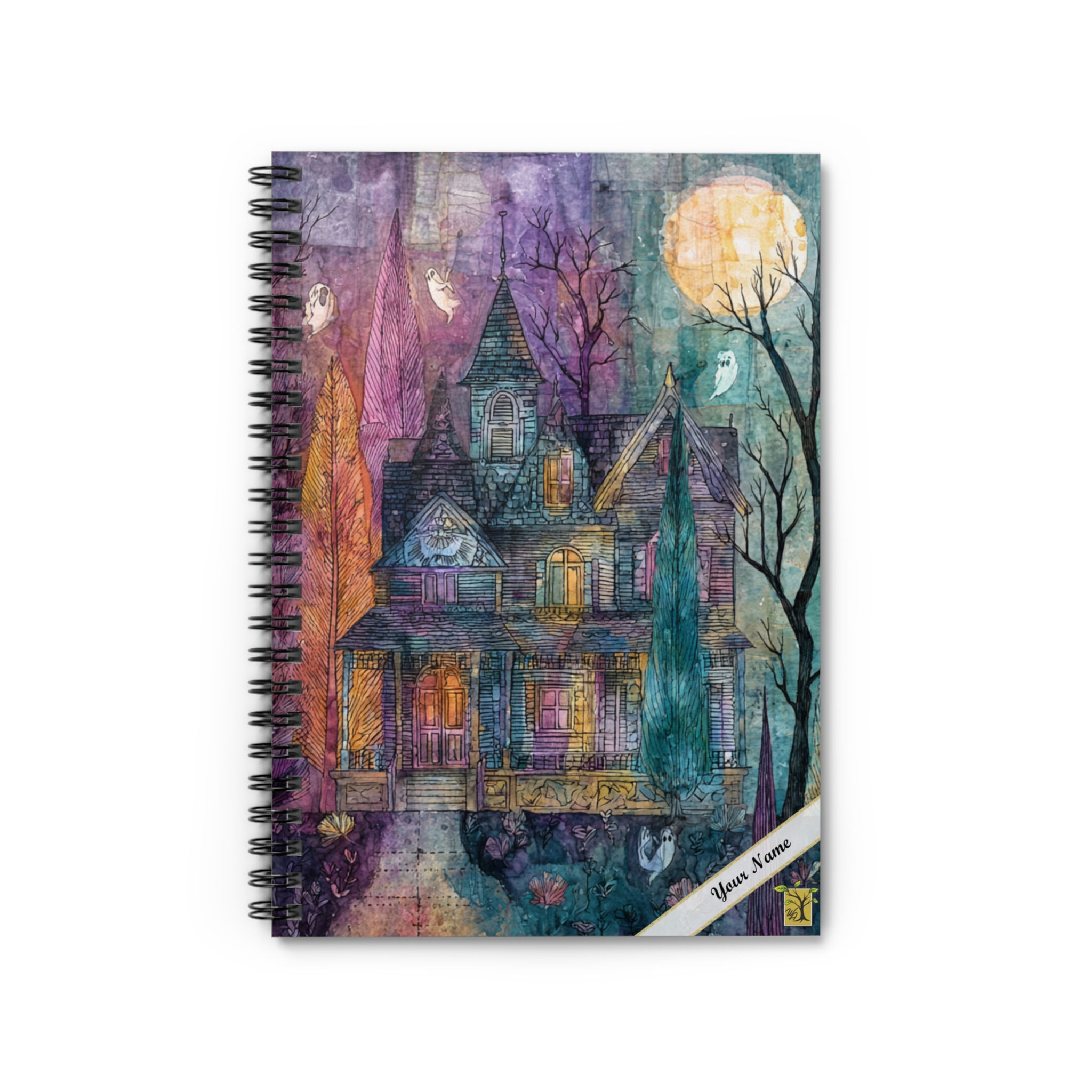 6x8 Spiral Notebook - Ruled Line