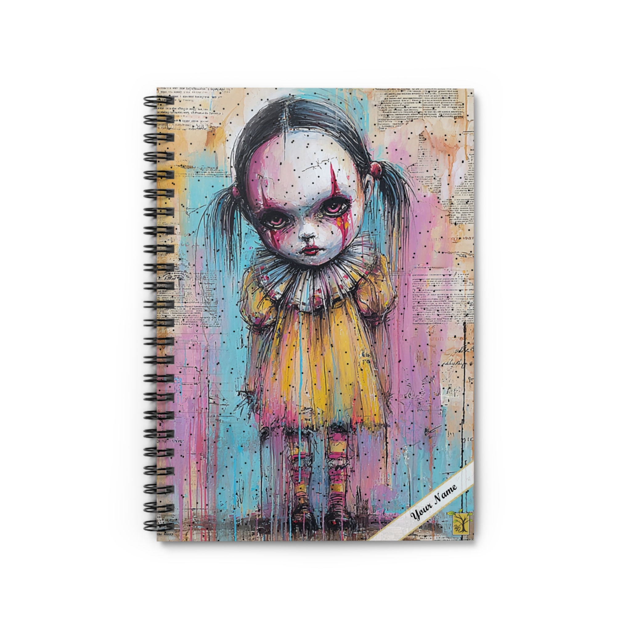 6x8 Spiral Notebook - Ruled Line