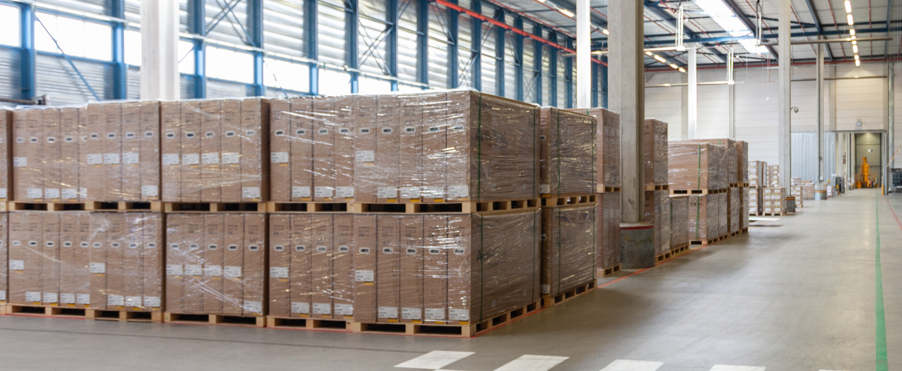 Dock Buffer Area dalam Gudang