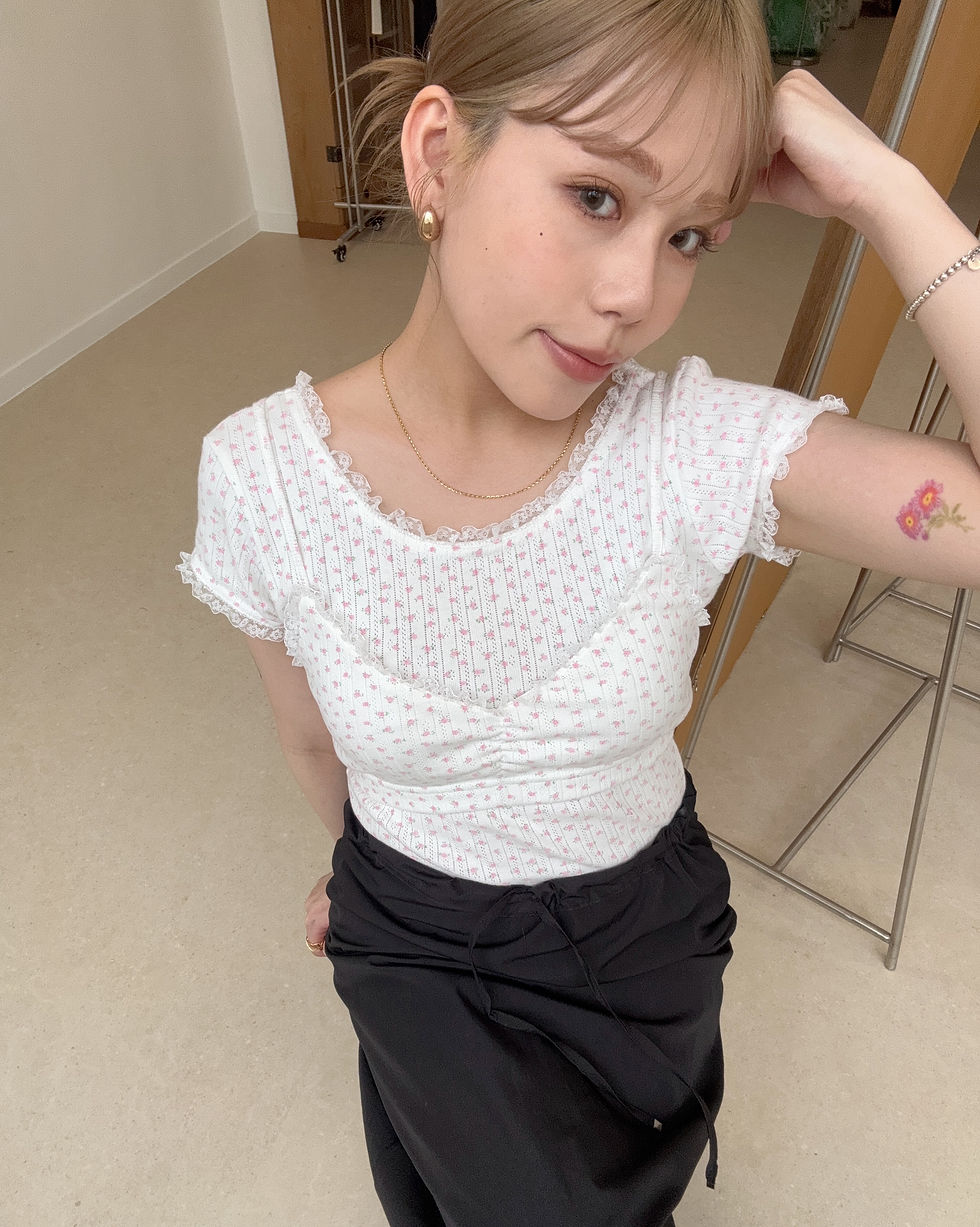 Thumbnail: fafa lace set tee ✿ 