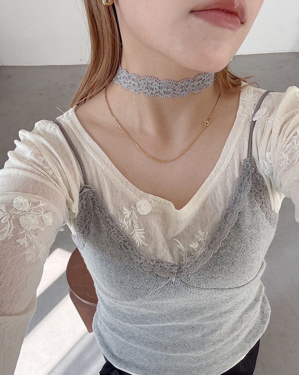 Thumbnail: embroidery floral blouse 
