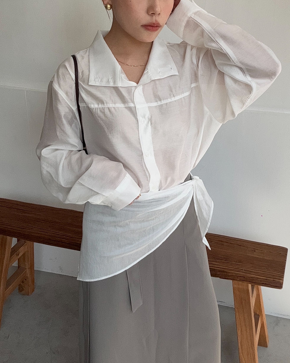 Thumbnail: scarf set shirt