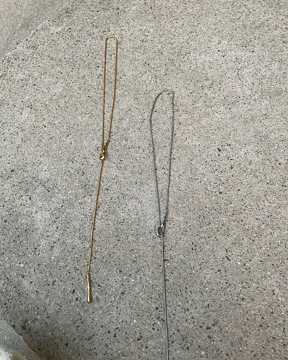 drop necklace