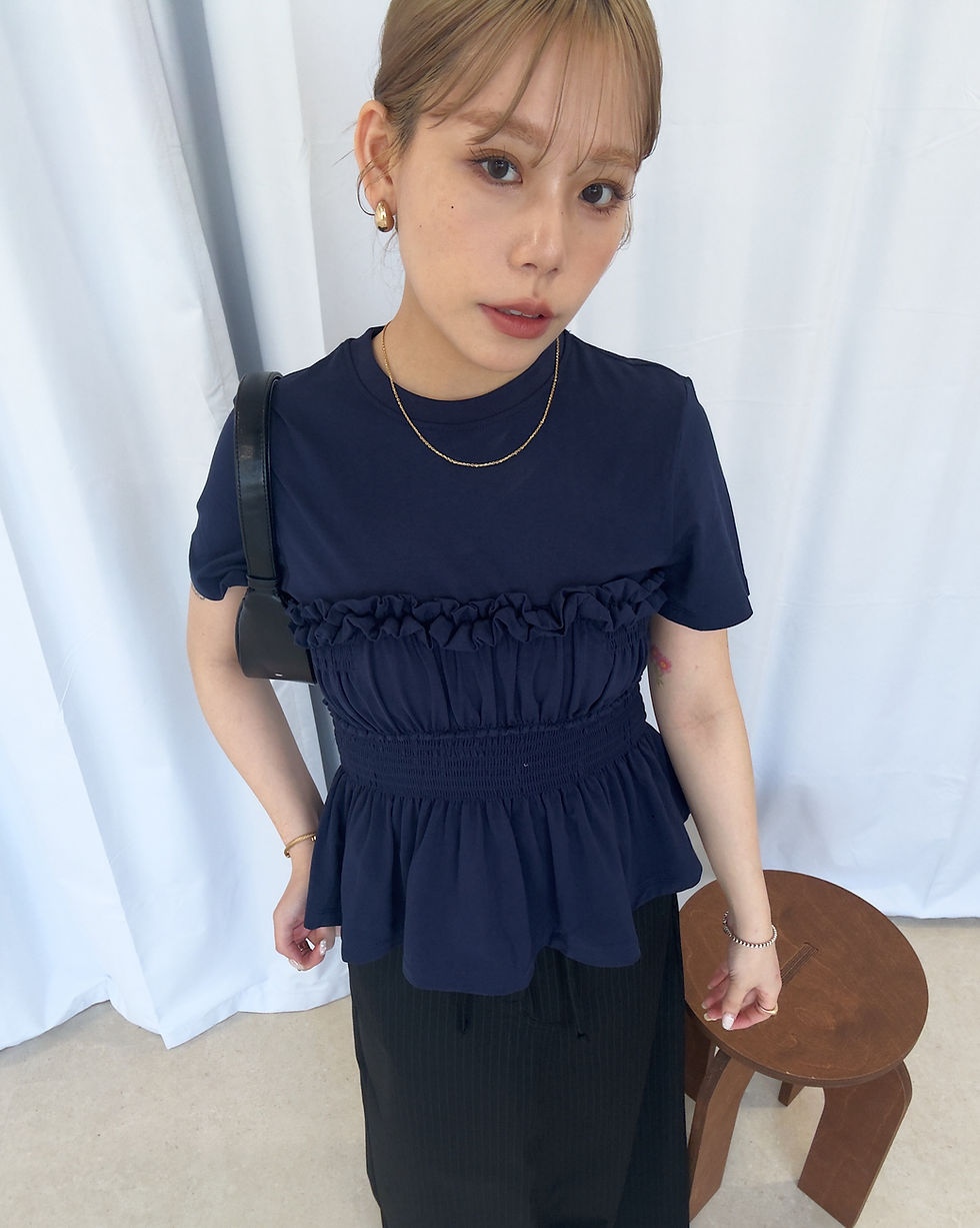Thumbnail: ruffle tube tee