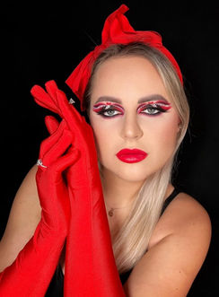 Valentine day Creative Makeup