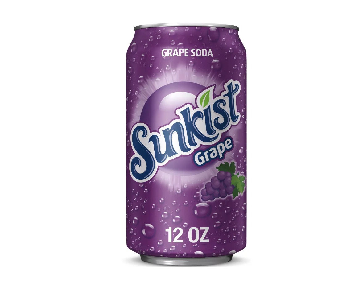 Sunkist Grape can
