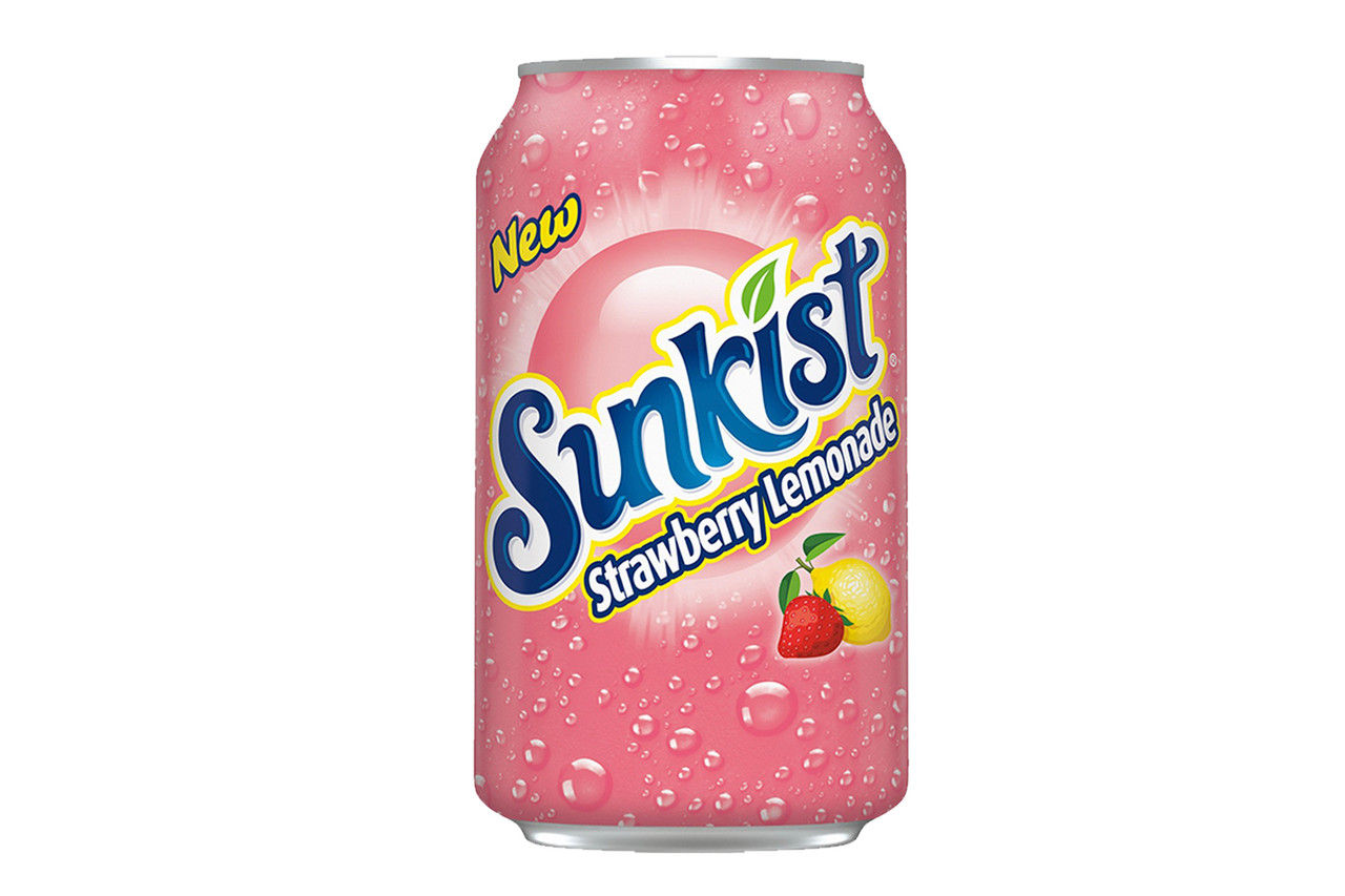Sunkist Strawberry Lemonade 355ml