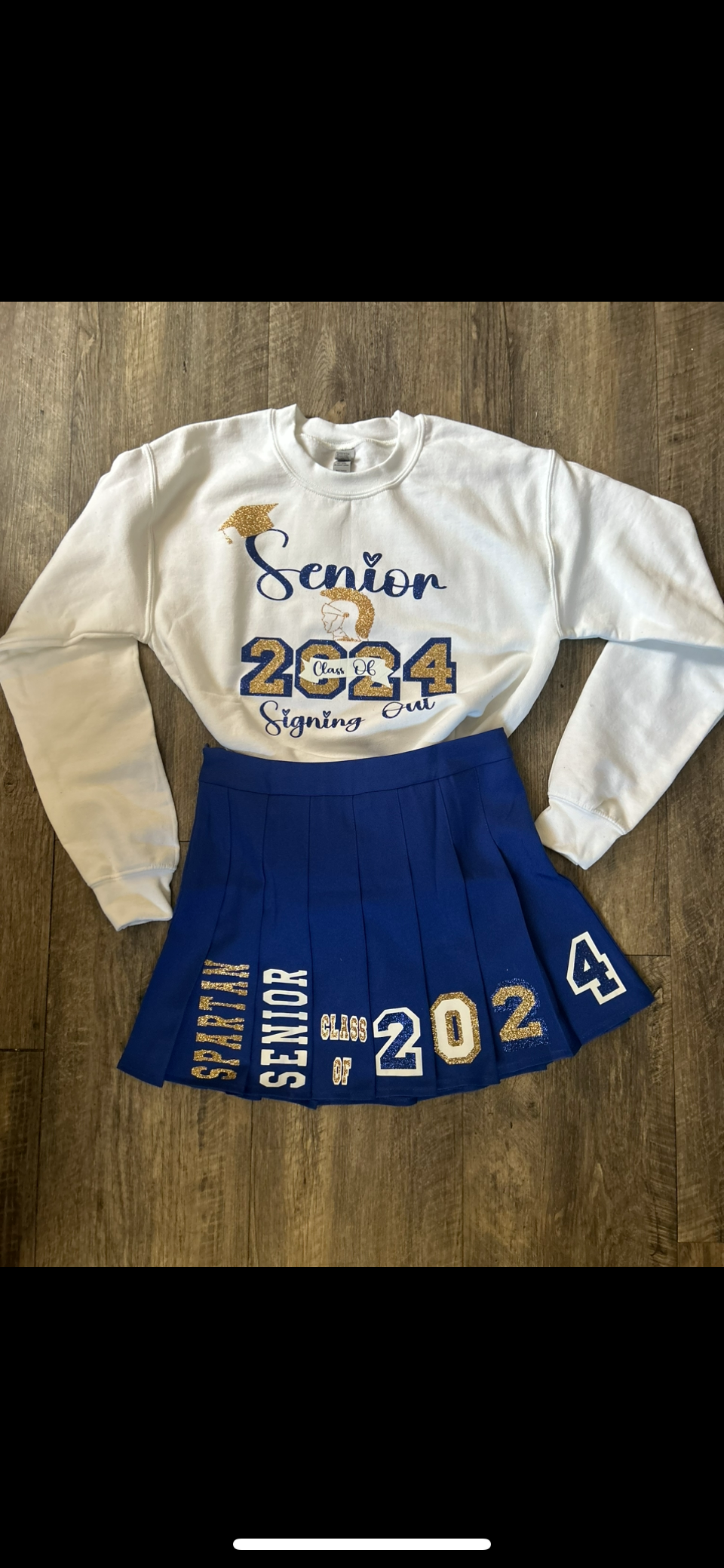 Thumbnail: Pleated Skirt Set