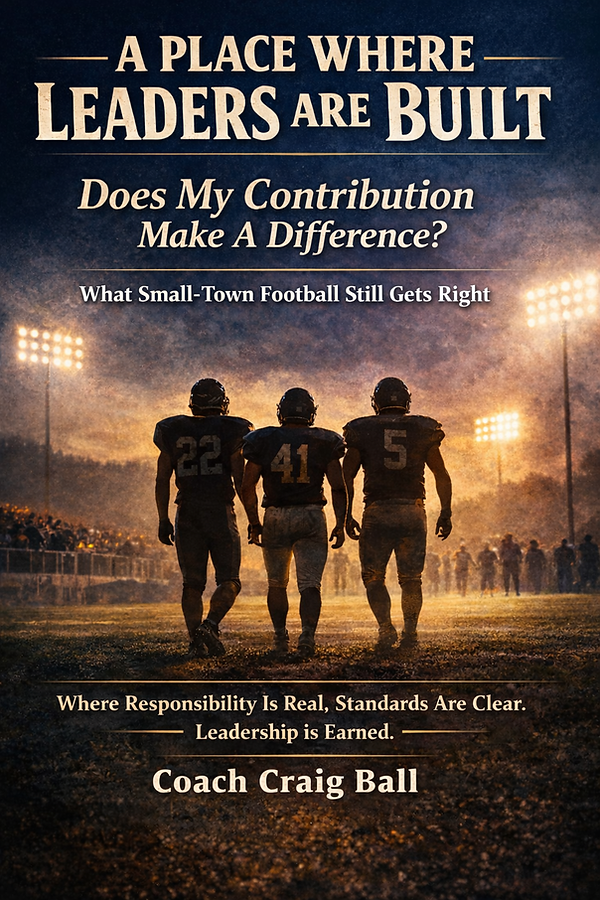 A Place Where Leaders Are Built- Book Cover