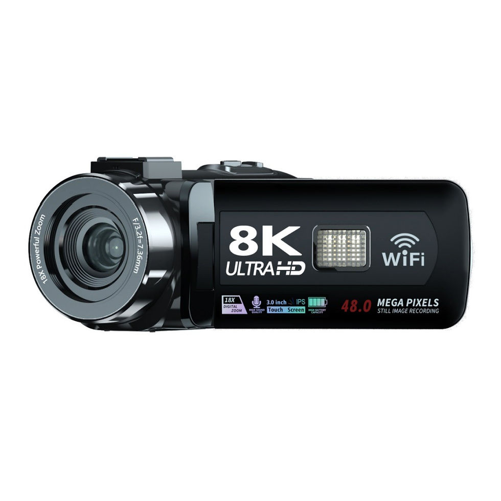 Thumbnail: 8KWIFI HD digital camera touch screen handheld automatic video travel wedding 